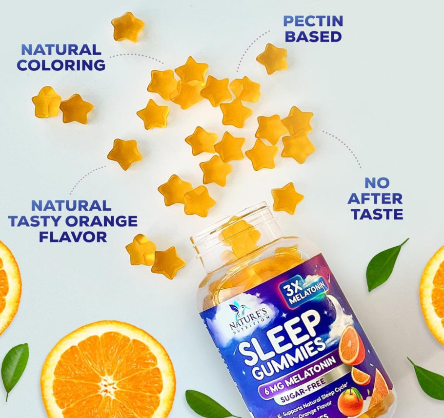 Extra Strength Sleep Gummies - 6mg Melatonin (60 ct)