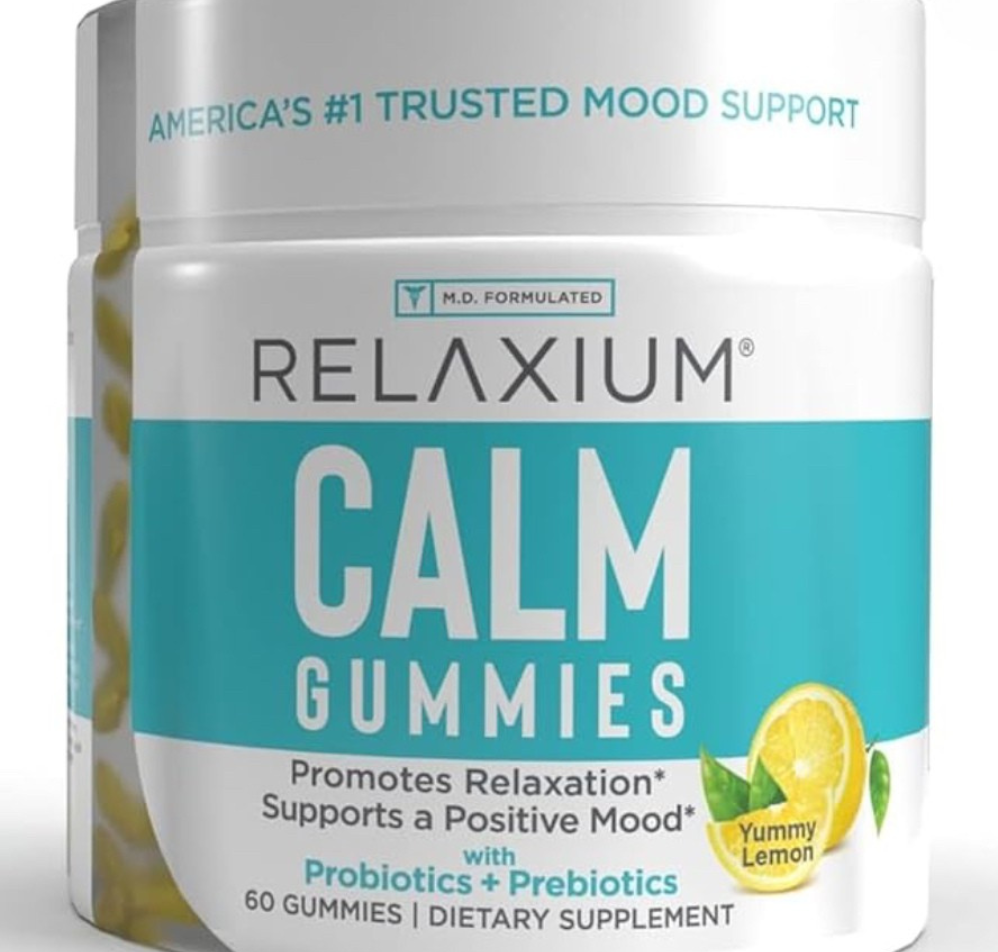 Relax Calm Gummies - B6, Magnesium & L-Theanine (60ct)