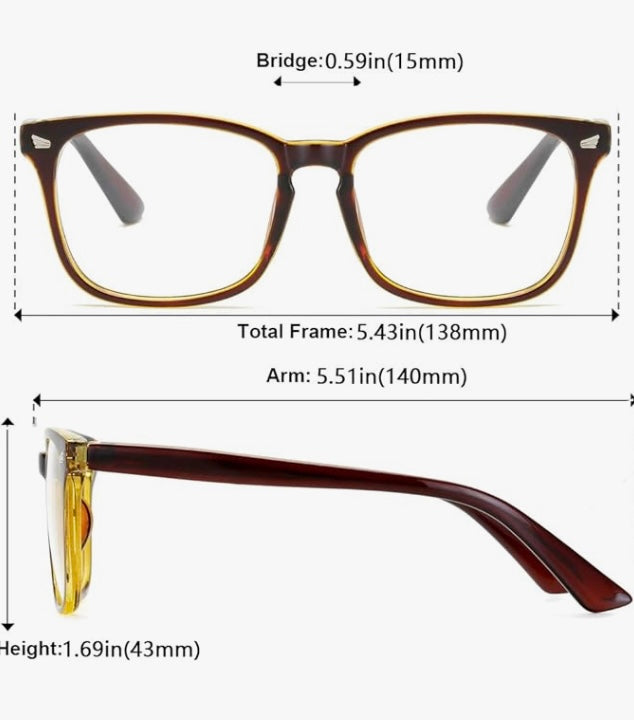 Classic Brown Blue Light Glasses