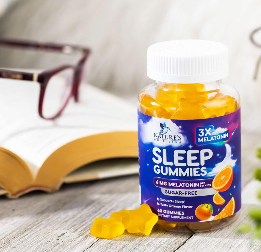 Extra Strength Sleep Gummies - 6mg Melatonin (60 ct)