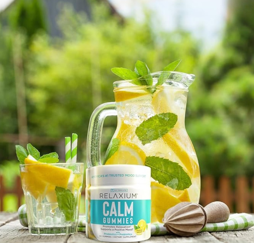Relax Calm Gummies - B6, Magnesium & L-Theanine (60ct)