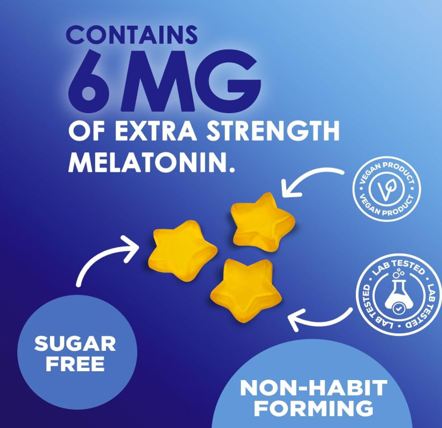 Extra Strength Sleep Gummies - 6mg Melatonin (60 ct)