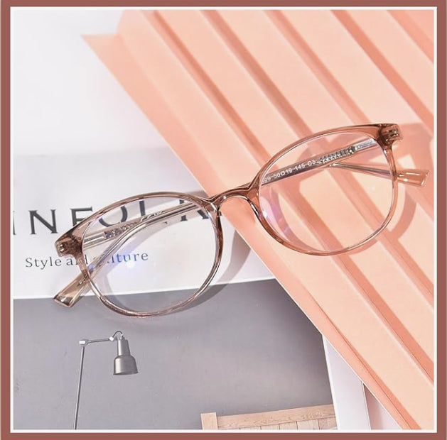 Round Blue Light Readers - Anti-Glare & UV Block