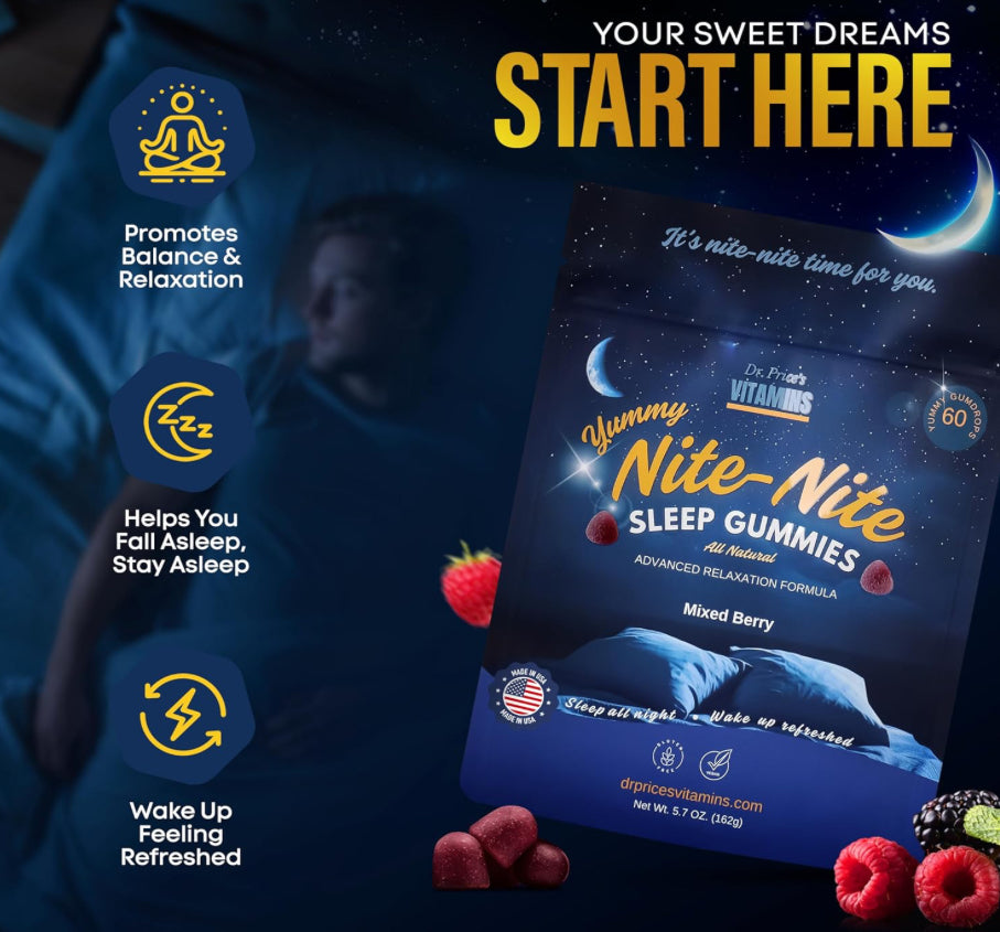 Dr. Price's Sleep Gummies - 3mg Melatonin (60 ct)
