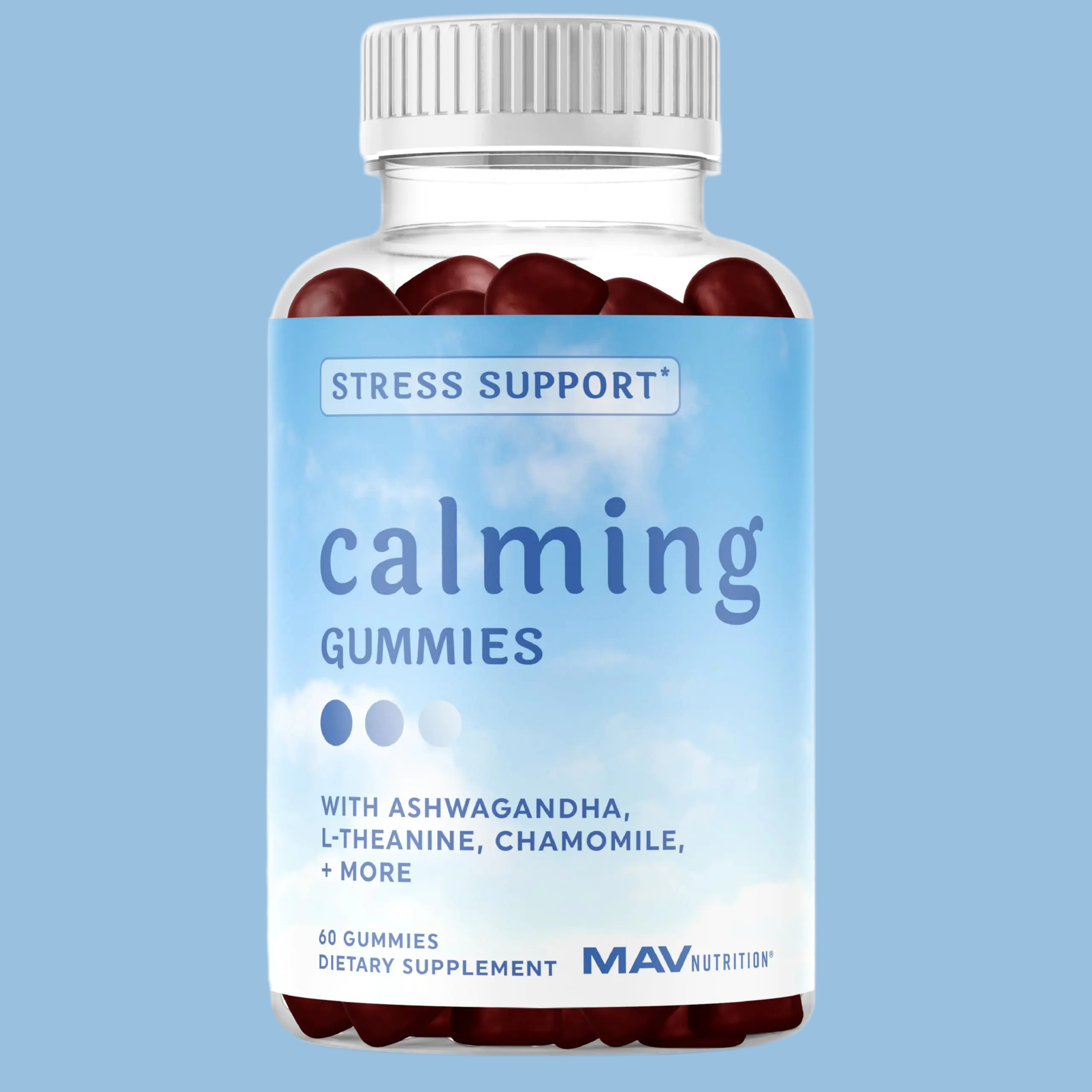 Teen Calm Gummies - 5-in-1 Stress Support (60ct)