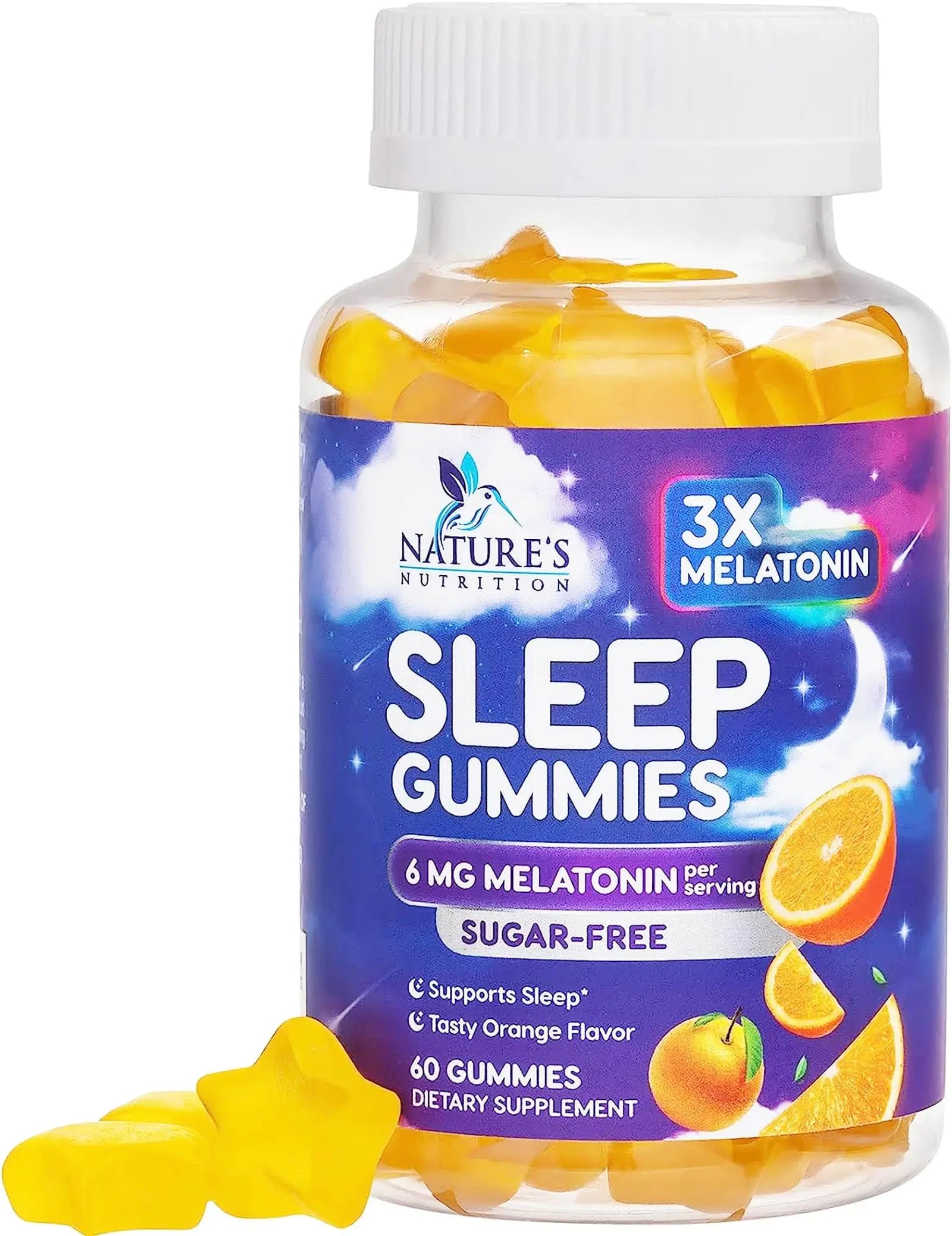 Extra Strength Sleep Gummies - 6mg Melatonin (60 ct)